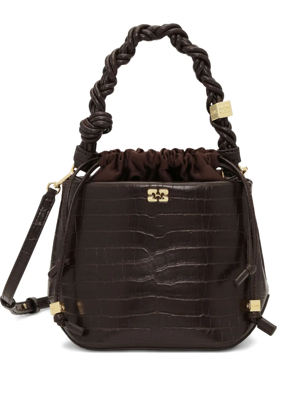 Сумка-ведро Bou GANNI, коричневый
Сумка-ведро Bou GANNI, коричневый