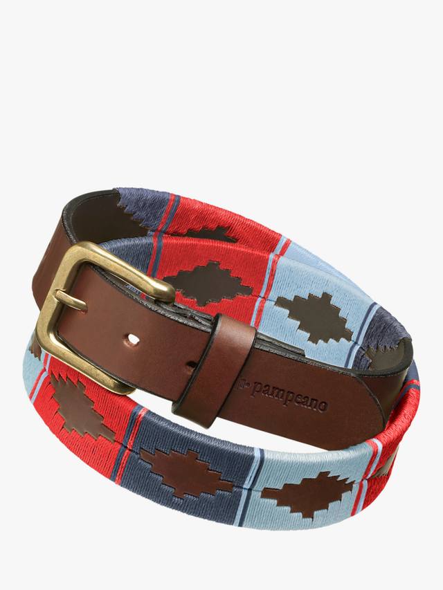 Кожаный ремень ceibo Pampeano, цвет Blue/Red
Кожаный ремень ceibo Pampeano, цвет Blue/Red