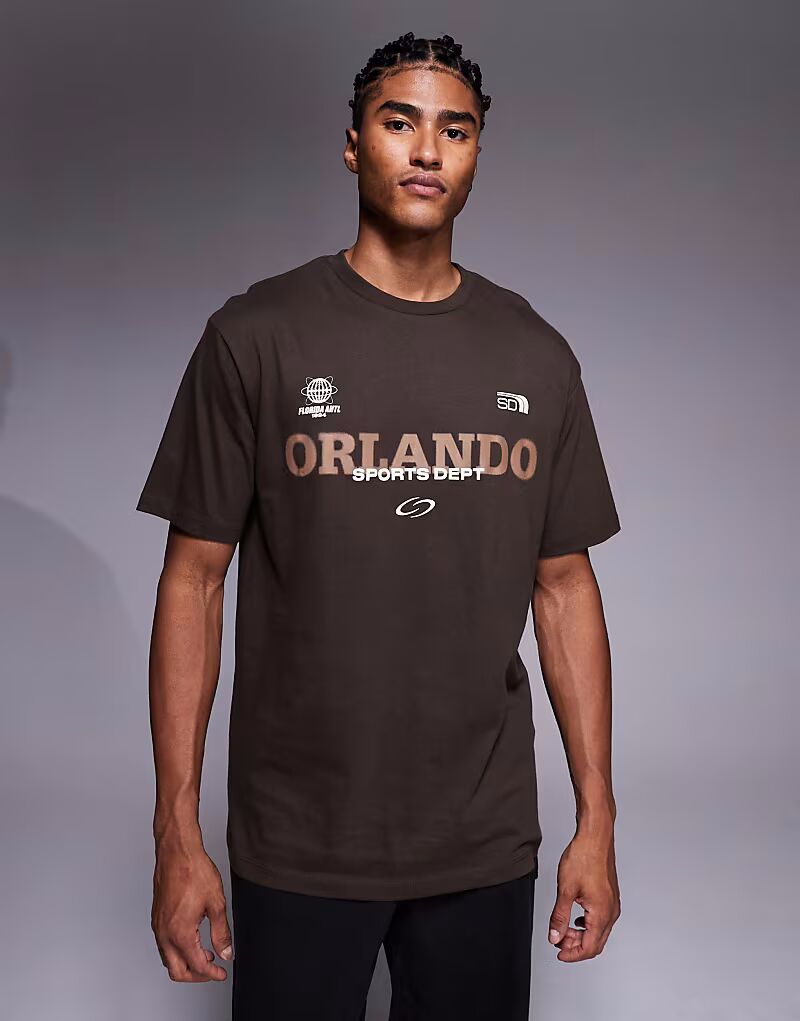 Свободная футболка с городским принтом коричневого цвета Asos Design, Коричневый, Свободная футболка с городским принтом коричневого цвета Asos Design
Свободная футболка с городским принтом коричневого цвета Asos Design, Коричневый, Свободная футболка с городским принтом коричневого цвета Asos Design