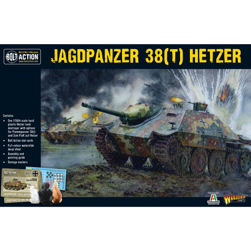 Миниатюра Warlord Games Bolt Action: Jagdpanzer 38(t) Hetzer 
Миниатюра Warlord Games Bolt Action: Jagdpanzer 38(t) Hetzer