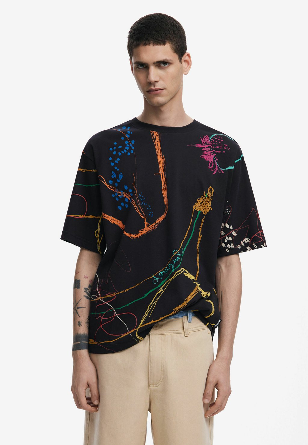 Футболка с принтом Desigual, черный
Футболка с принтом Desigual, черный