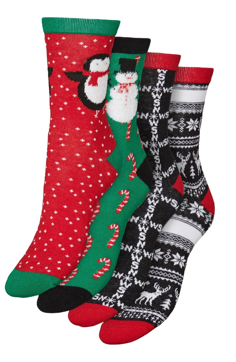 Носки Vero Moda "VMELF SOCKS GIFTBOX XMAS" (упаковка, 4 пары), цвет Black Pack:Box 2
Носки Vero Moda "VMELF SOCKS GIFTBOX XMAS" (упаковка, 4 пары), цвет Black Pack:Box 2