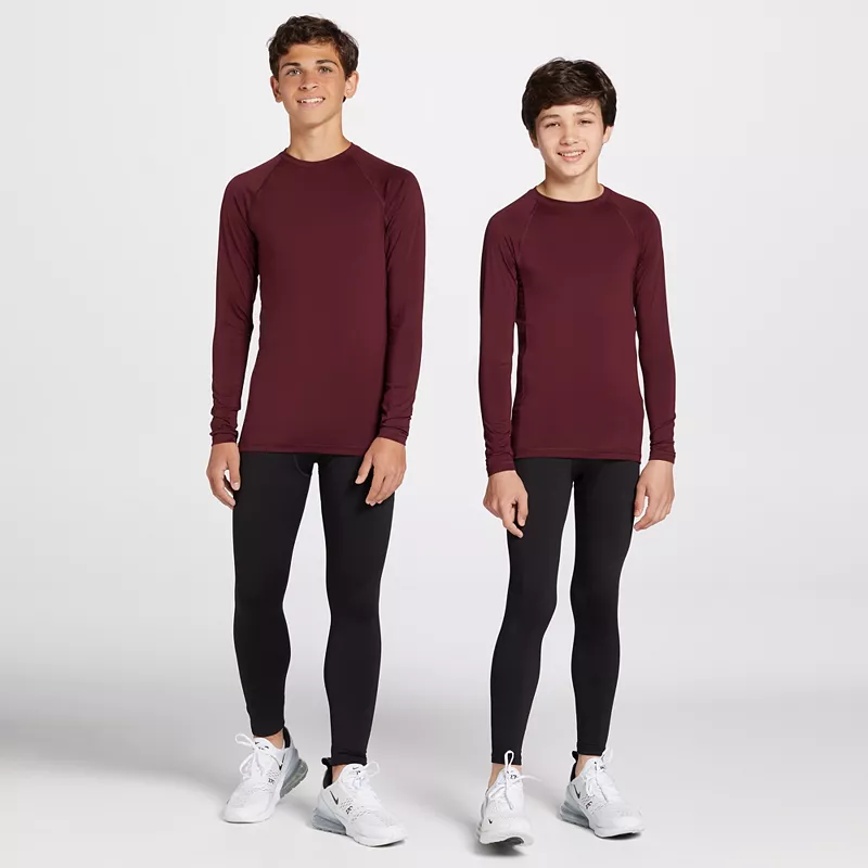 Компрессионная рубашка с длинным рукавом DSG Youth, цвет Team Burgundy
Компрессионная рубашка с длинным рукавом DSG Youth, цвет Team Burgundy