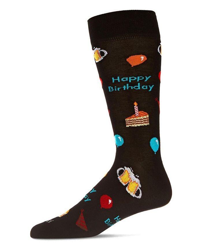 Мужские носки из искусственного шелка с днем рождения из бамбука Novelty Crew Socks MeMoi, черный
Мужские носки из искусственного шелка с днем рождения из бамбука Novelty Crew Socks MeMoi, черный