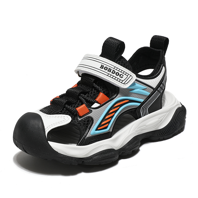 Дышащие детские сандалии для подростков BOBDOG, черный
Дышащие детские сандалии для подростков BOBDOG, черный