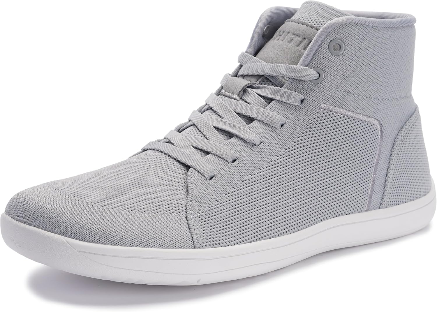 Мужские высокие минималистичные кроссовки WHITIN для ходьбы, Широкий носок нулевой перепад высоты подошвы, светло-серый
Мужские высокие минималистичные кроссовки WHITIN для ходьбы, Широкий носок нулевой перепад высоты подошвы, светло-серый