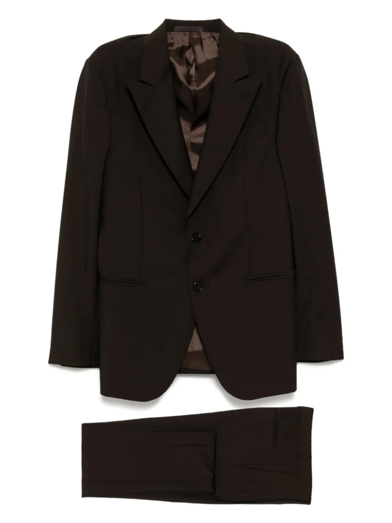 Однобортный костюм Caruso, коричневый
Однобортный костюм Caruso, коричневый