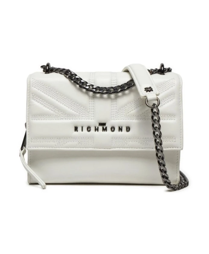 Сумка через плечо из натуральной кожи John Richmond, белый
Сумка через плечо из натуральной кожи John Richmond, белый