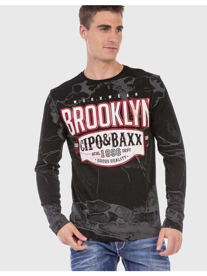 Функциональный лонгслив Cipo & Baxx, черный
Функциональный лонгслив Cipo & Baxx, черный