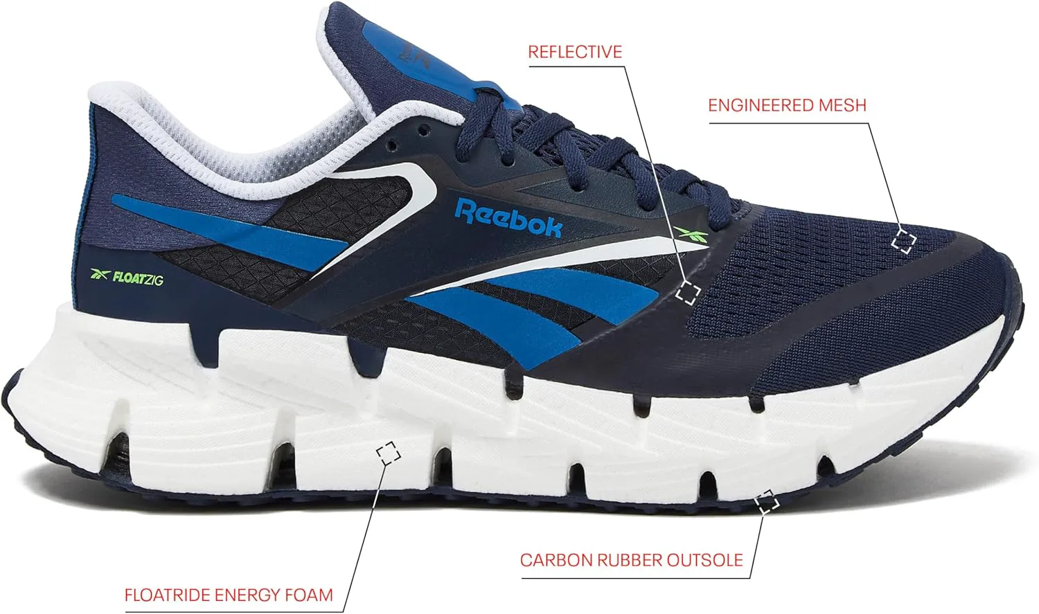 Мужские беговые кроссовки Reebok Floatzig, темно-синий/светло-голубой/белый
Мужские беговые кроссовки Reebok Floatzig, темно-синий/светло-голубой/белый