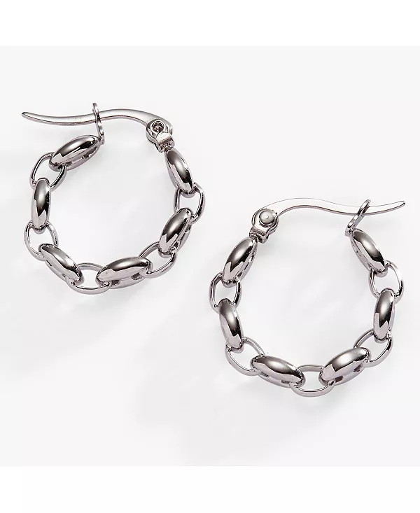 Серьги-Кольца из цепочки «Холодное сердце» Alex And Ani, silver
Серьги-Кольца из цепочки «Холодное сердце» Alex And Ani, silver