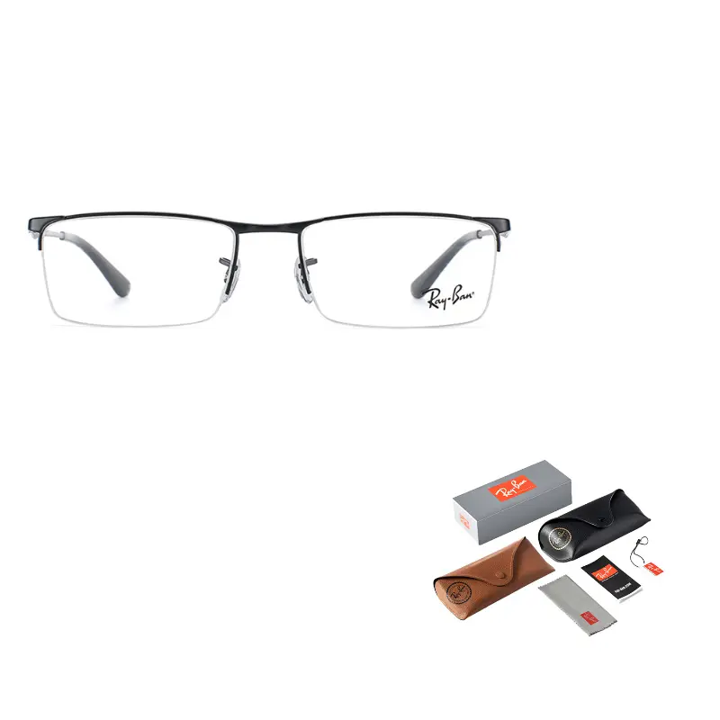 RayBan Металлическая квадратная оправа для очков мужская, Matte Black
RayBan Металлическая квадратная оправа для очков мужская, Matte Black