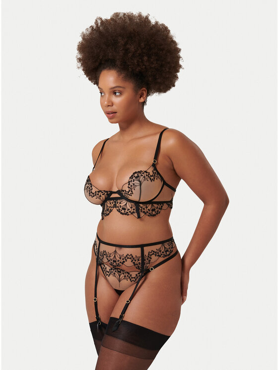 Бюстгальтер на косточках Bluebella, черный
Бюстгальтер на косточках Bluebella, черный