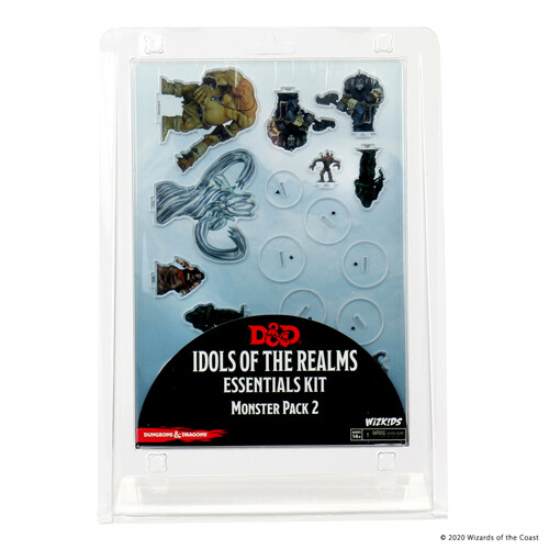 Фигурки Dungeons & Dragons Idols Of The Realms: Essentials 2D Miniatures Pack – Monster Pack #2 WizKids
Фигурки Dungeons & Dragons Idols Of The Realms: Essentials 2D Miniatures Pack – Monster Pack #2 WizKids