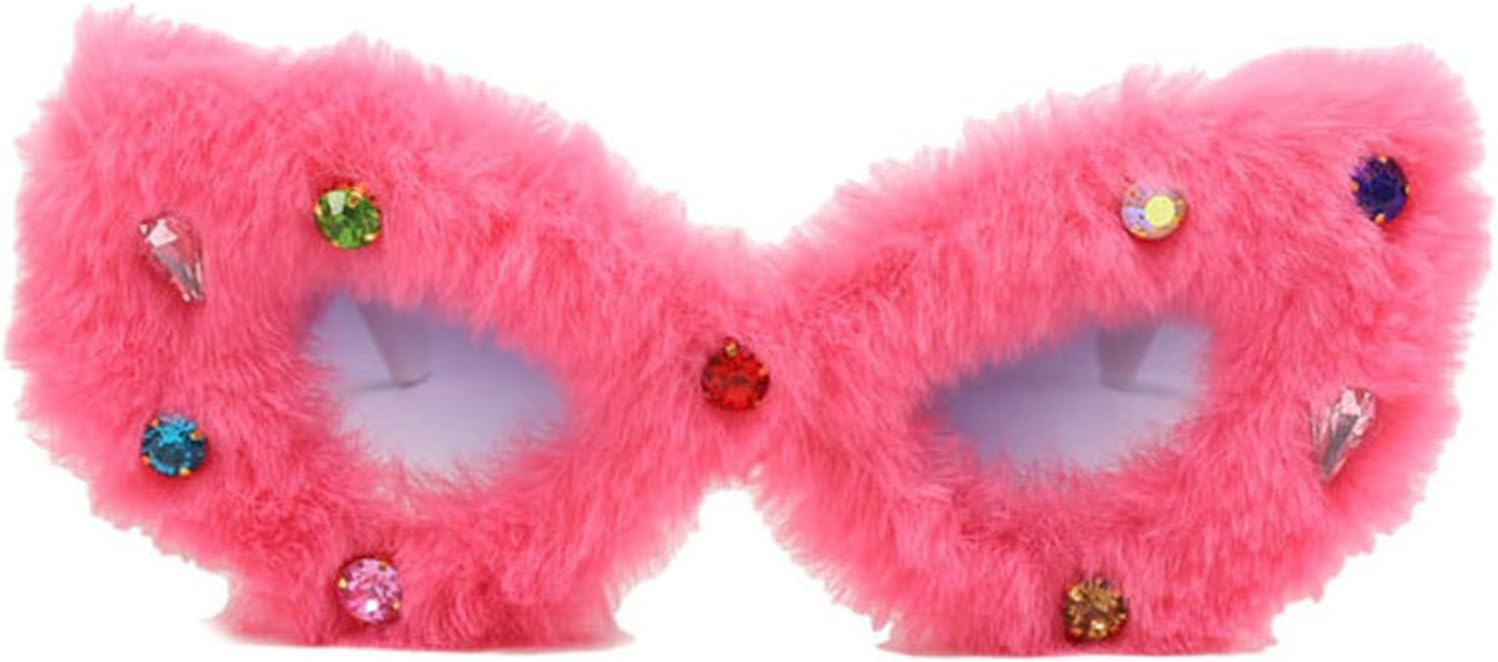 Солнцезащитные очки Willochra со стразами для женщин и мужчин, из мягкого меха и бархата, женские солнцезащитные очки с защитой от УФ-излучения UV400, ручная работа, Rose
Солнцезащитные очки Willochra со стразами для женщин и мужчин, из мягкого меха и бархата, женские солнцезащитные очки с защитой от УФ-излучения UV400, ручная работа, Rose