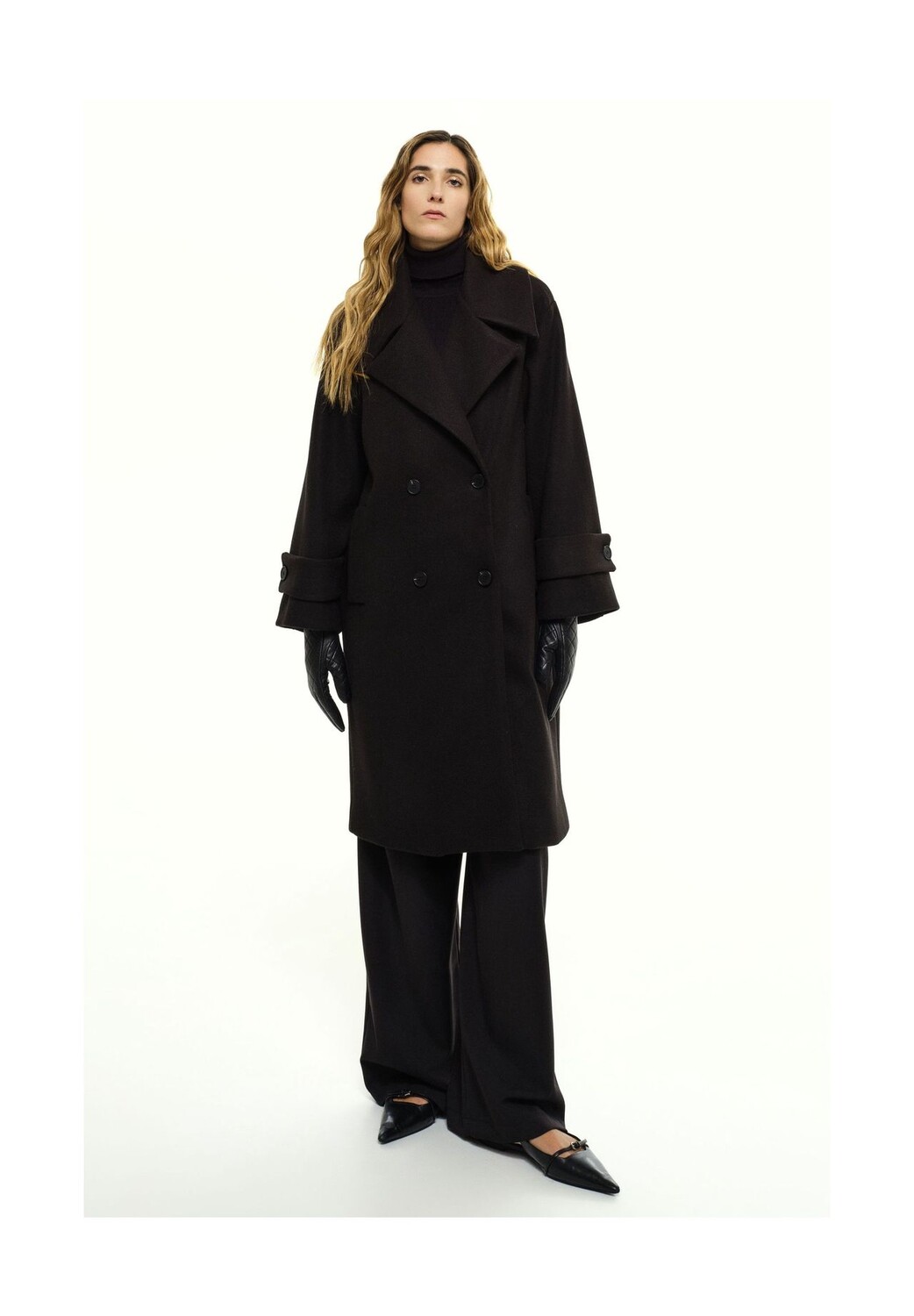 Женское пальто Silvana, полупальто с воротником с лацканами и 4 черными пуговицами RICANO, черный
Женское пальто Silvana, полупальто с воротником с лацканами и 4 черными пуговицами RICANO, черный