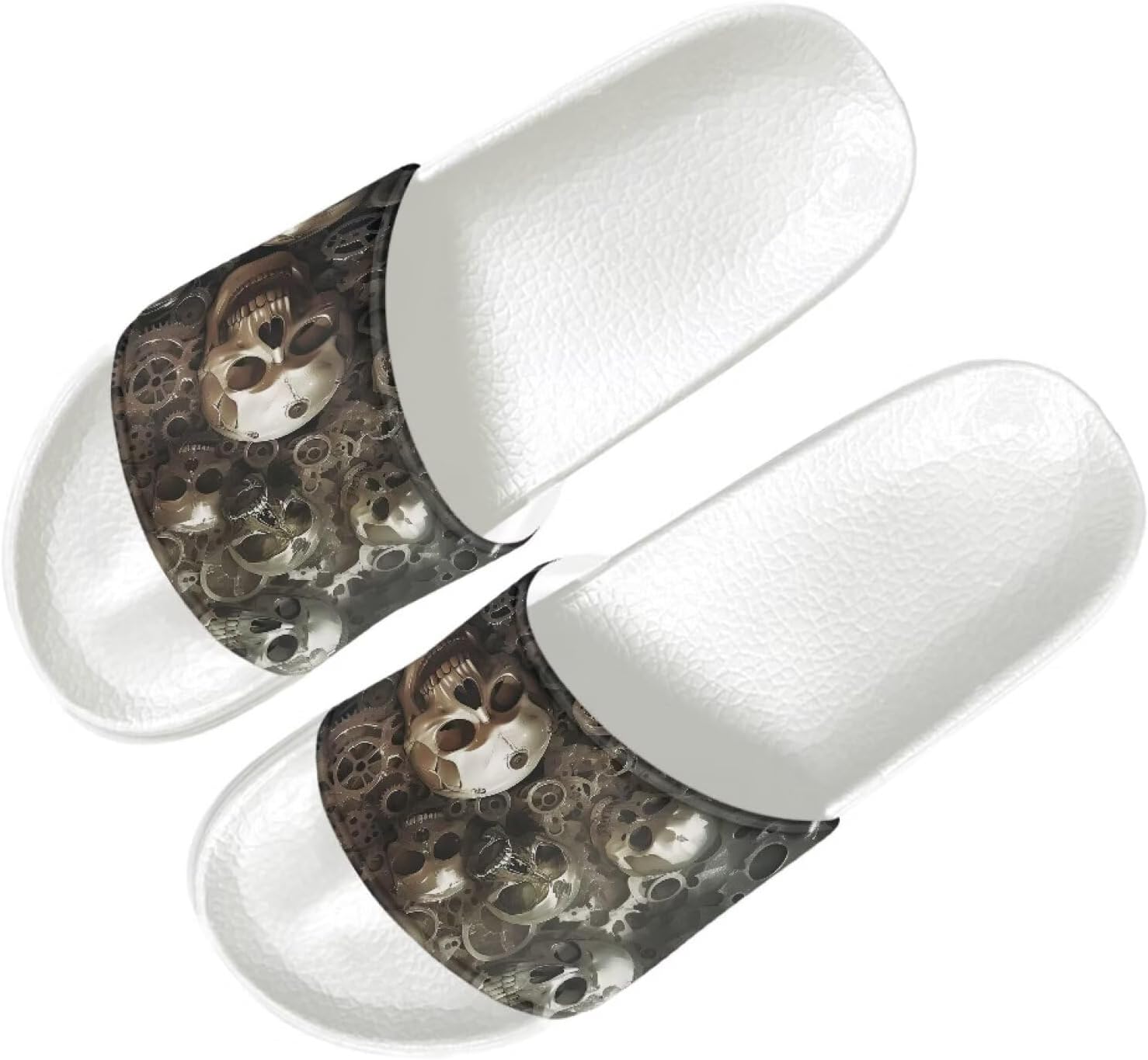 Мужские шлепанцы Quxjehoe, быстросохнущие для душа, противоскользящие, легкие, модные летние сандалии, размеры США 5-14, Skulls
Мужские шлепанцы Quxjehoe, быстросохнущие для душа, противоскользящие, легкие, модные летние сандалии, размеры США 5-14, Skulls