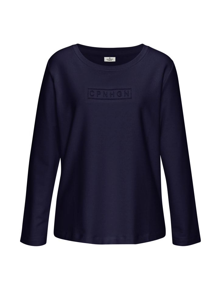 Рубашка с длинными рукавами темно-синего цвета Copenhagen Studios
Рубашка с длинными рукавами темно-синего цвета Copenhagen Studios