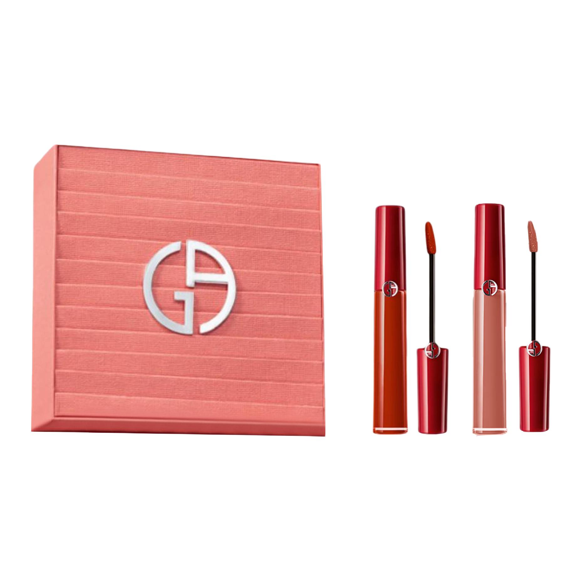 AMANI Classic набор стойкой помады для губ матовый легко растушевывается увлажняющий 6,5мл+6,5мл GIORGIO ARMANI
AMANI Classic набор стойкой помады для губ матовый легко растушевывается увлажняющий 6,5мл+6,5мл GIORGIO ARMANI