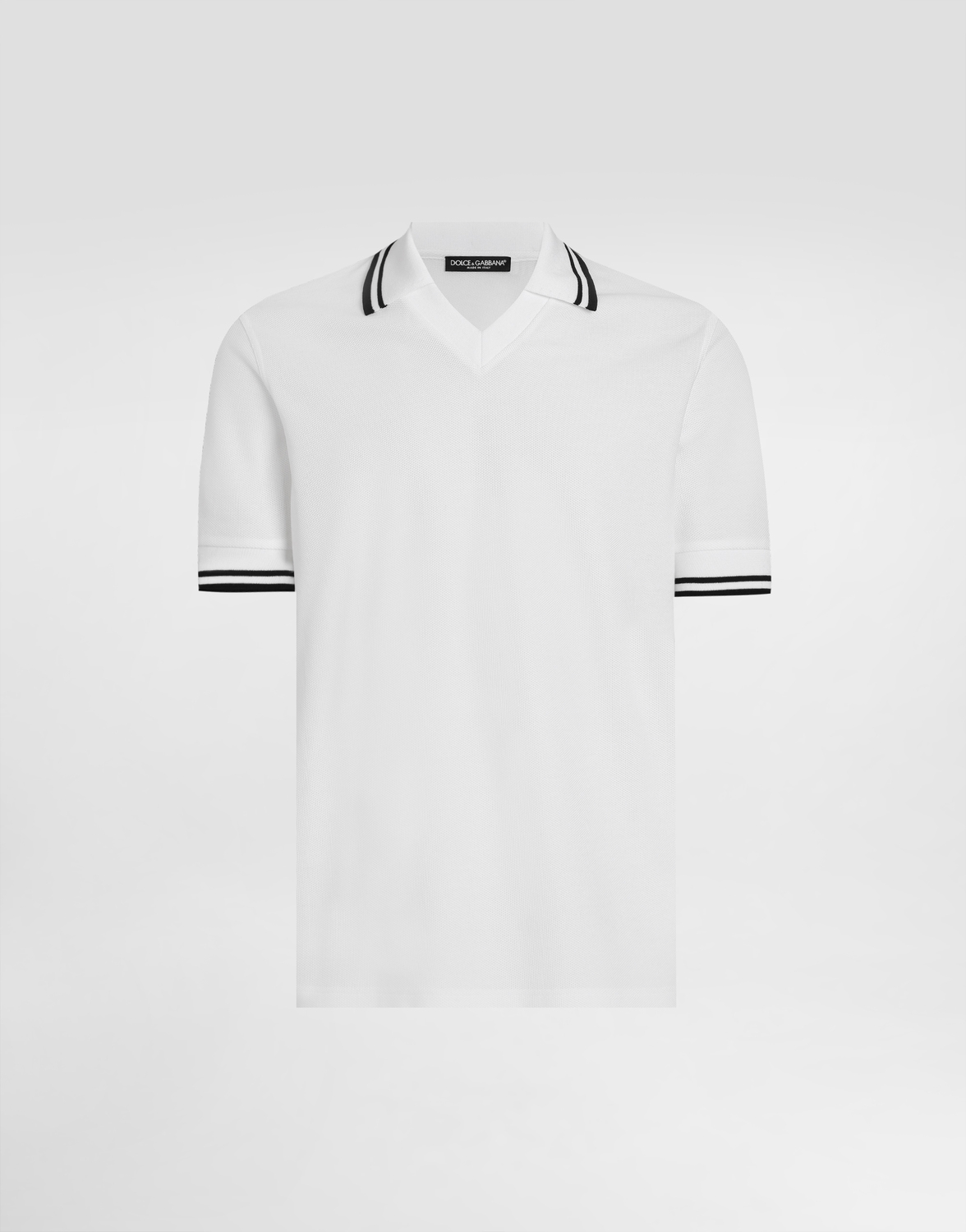 Поло из пике Dolce & Gabbana, белый
Поло из пике Dolce & Gabbana, белый