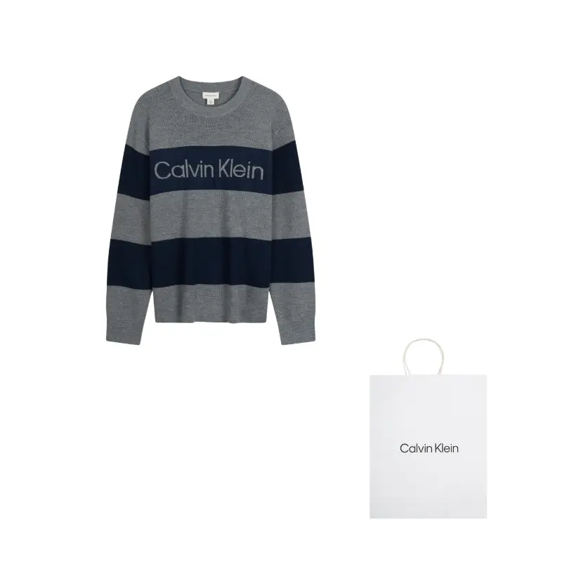 Calvin Klein Свитер Unisex P7E Blue Gray Stripes
Calvin Klein Свитер Unisex P7E Blue Gray Stripes