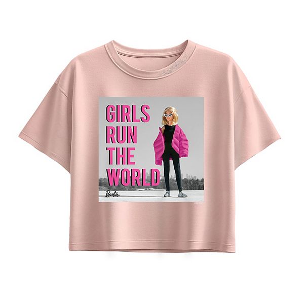 Футболка Boxy для девочек 7-16 лет Run the World Barbie, Light Pink
Футболка Boxy для девочек 7-16 лет Run the World Barbie, Light Pink