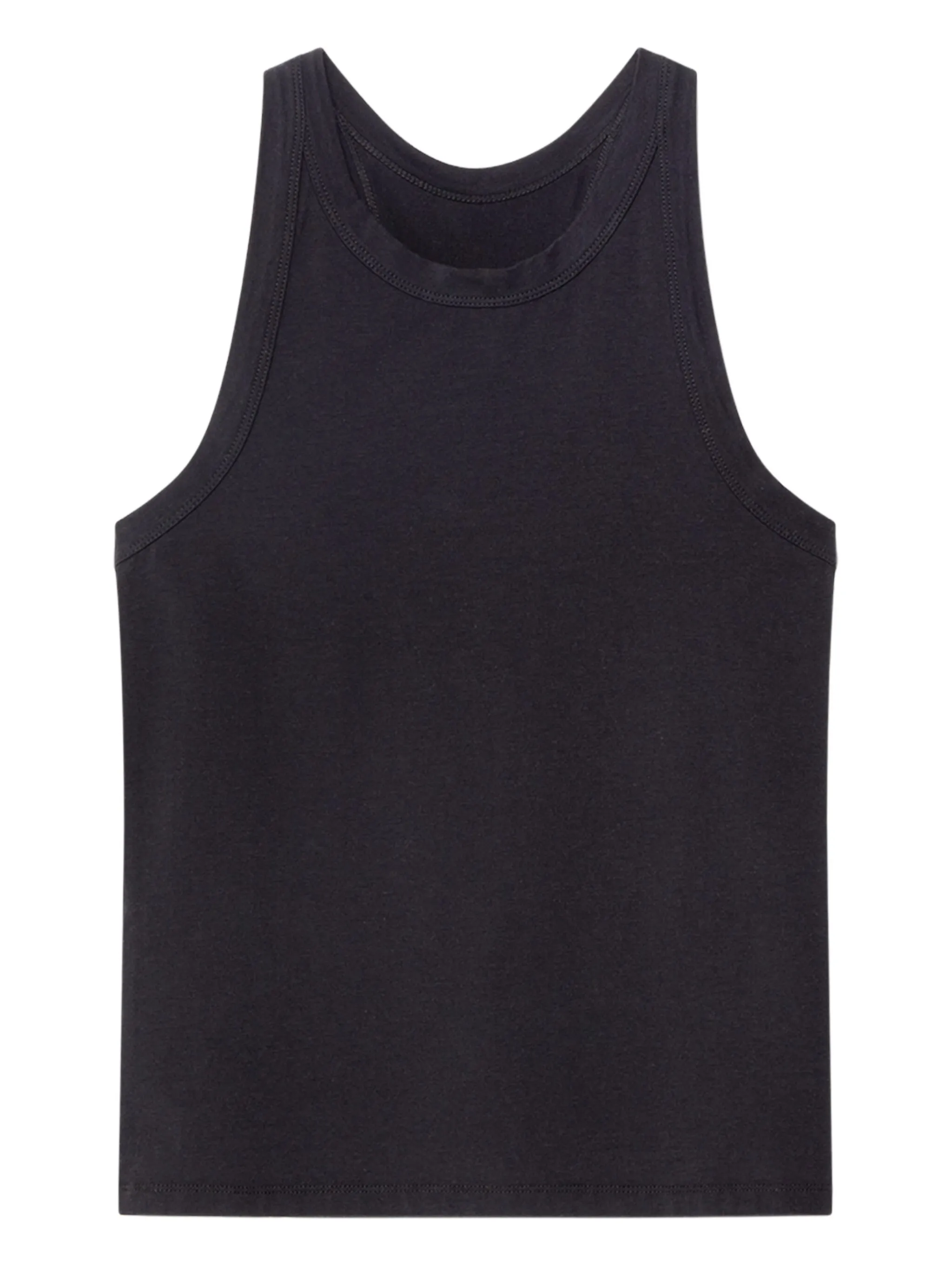 Топ без рукавов Another Tomorrow, черный
Топ без рукавов Another Tomorrow, черный