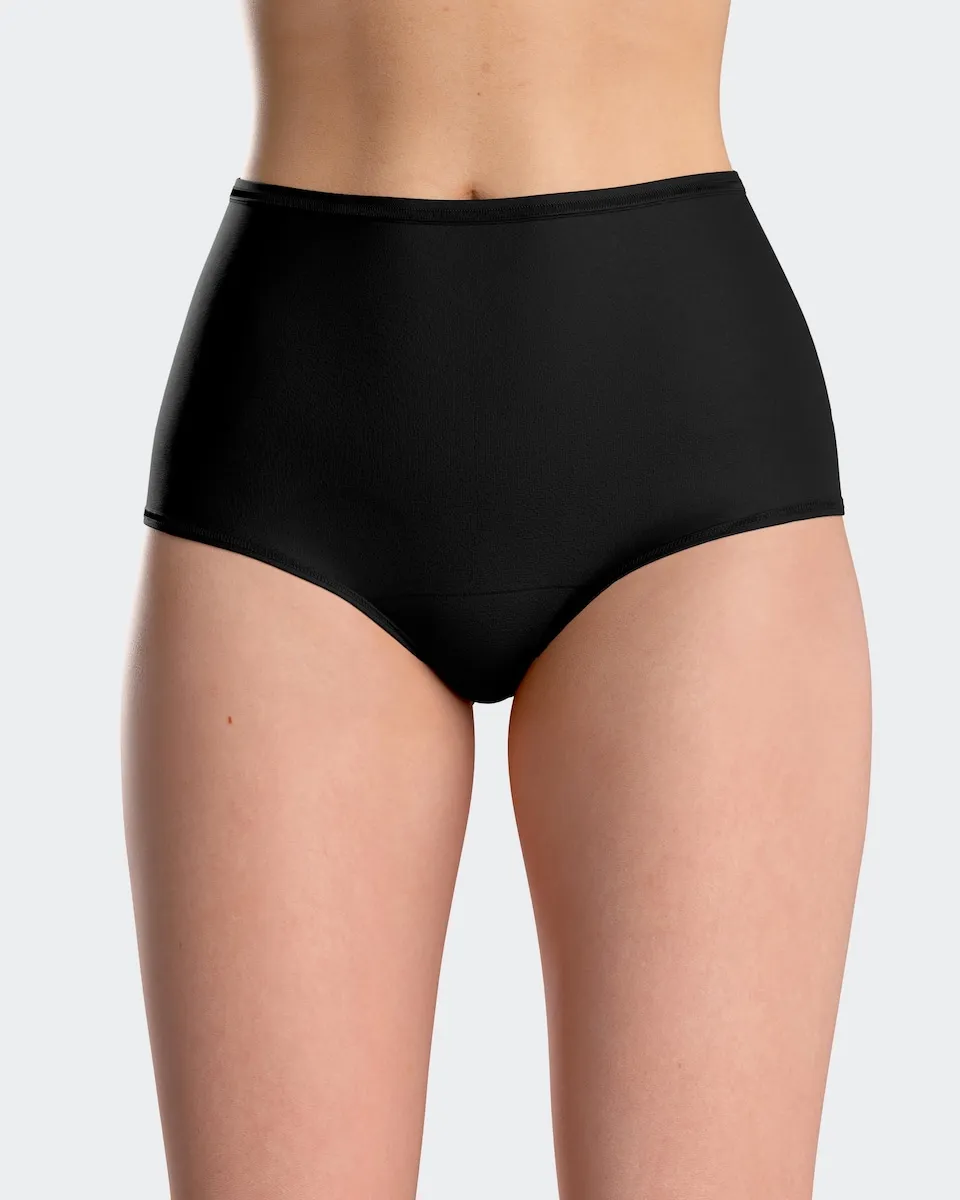 Высокие менструальные трусики максимально впитывают влагу за ночь Impetus, черный
Высокие менструальные трусики максимально впитывают влагу за ночь Impetus, черный