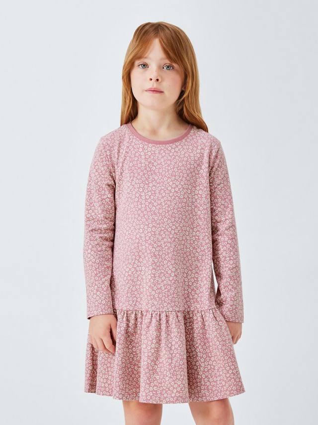 Цветочное платье из джерси John Lewis, Red, White
Цветочное платье из джерси John Lewis, Red, White