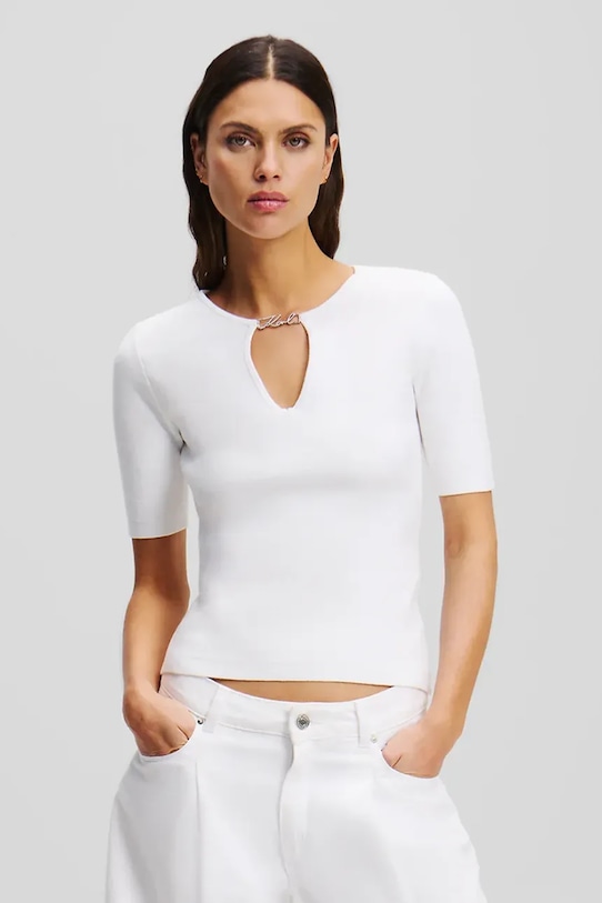 Блузка Karl Lagerfeld, белый
Блузка Karl Lagerfeld, белый