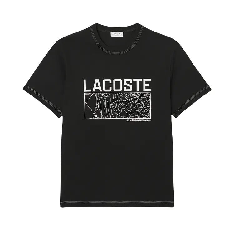 Футболка мужская LACOSTE, черный
Футболка мужская LACOSTE, черный