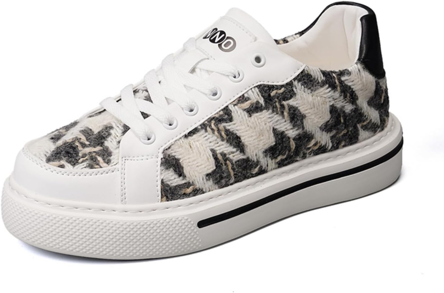 Мужские модные низкие кроссовки на толстой подошве из канваса, шнуровка, стильные, удобные и противоскользящие, подходят для спорта, прогулок и вождения Aokisx, белый/черный
Мужские модные низкие кроссовки на толстой подошве из канваса, шнуровка, стильные, удобные и противоскользящие, подходят для спорта, прогулок и вождения Aokisx, белый/черный