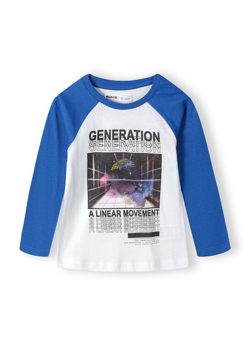 Рубашка с длинным рукавом RAGLAN MINOTI, цвет white/blue
Рубашка с длинным рукавом RAGLAN MINOTI, цвет white/blue