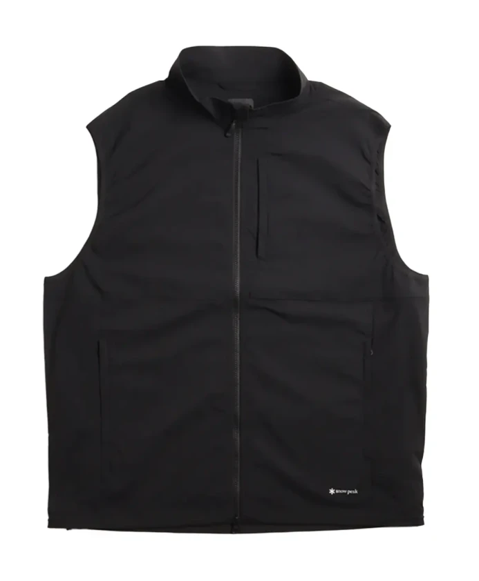 Черный рабочий жилет с высоким воротником и карманами. Snow Peak, черный
Черный рабочий жилет с высоким воротником и карманами. Snow Peak, черный