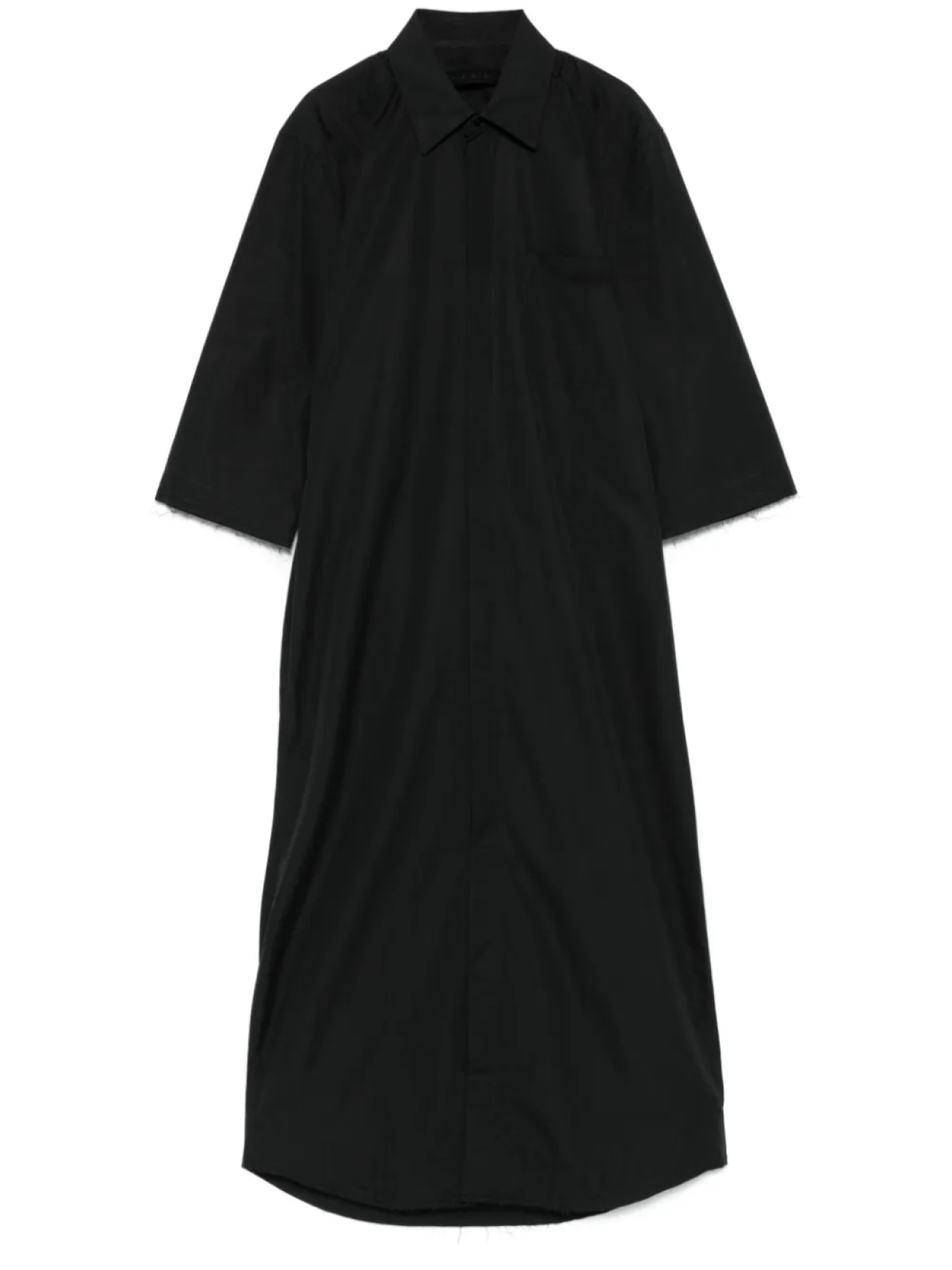 Платье-рубашка миди ALAINPAUL с рукавами три четверти, черный
Платье-рубашка миди ALAINPAUL с рукавами три четверти, черный