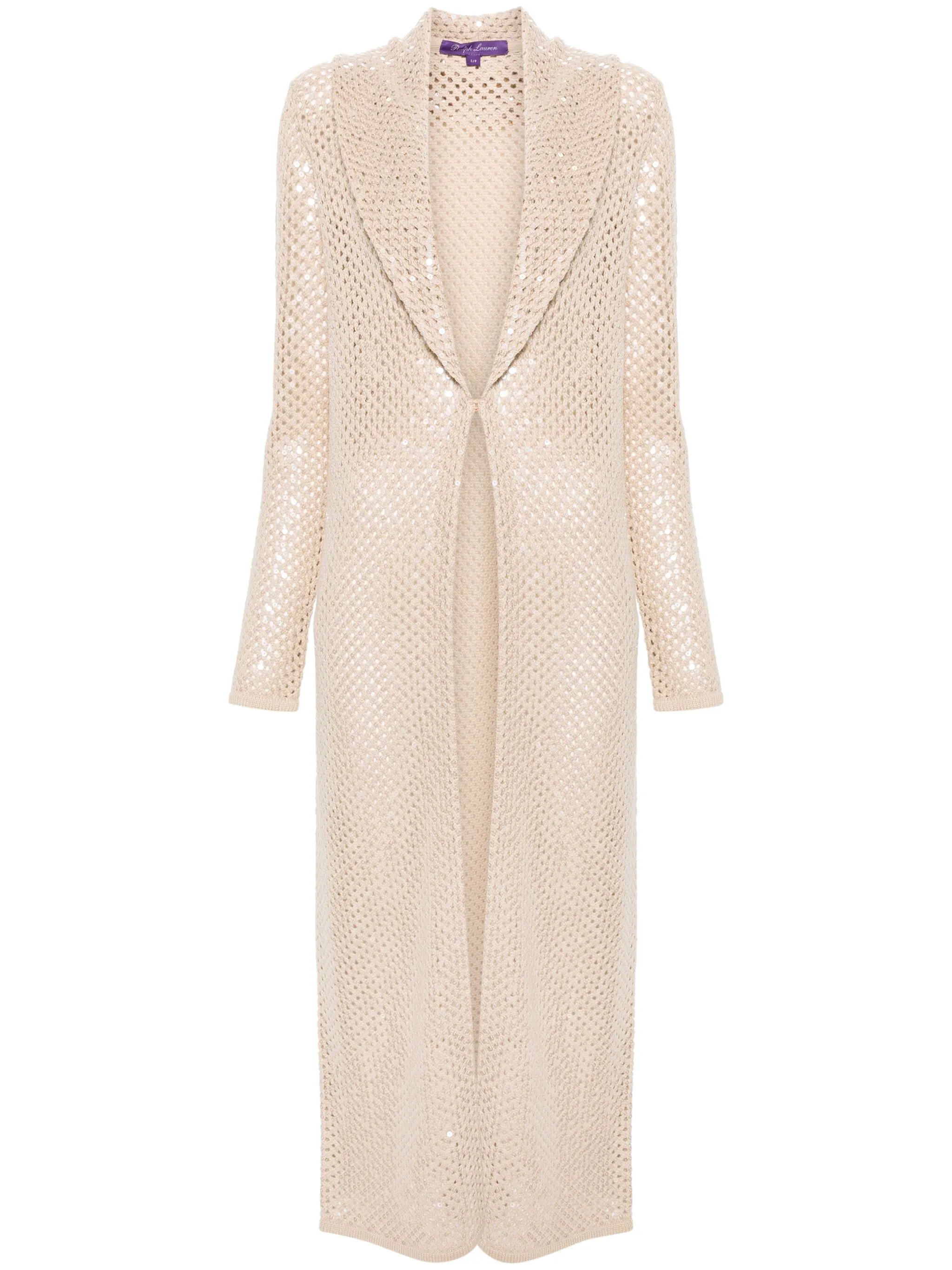 Кашемировый кардиган-пальто с пайетками Ralph Lauren Collection, бежевый
Кашемировый кардиган-пальто с пайетками Ralph Lauren Collection, бежевый