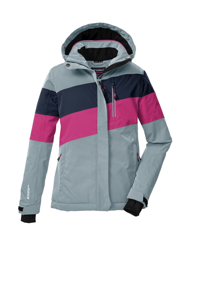 Детская горнолыжная куртка бирюзового цвета Killtec
Детская горнолыжная куртка бирюзового цвета Killtec