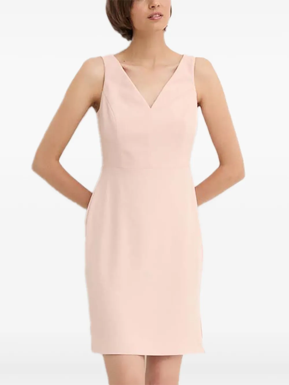 Платье мини с V-образным вырезом Sandro Ferrone, розовый
Платье мини с V-образным вырезом Sandro Ferrone, розовый