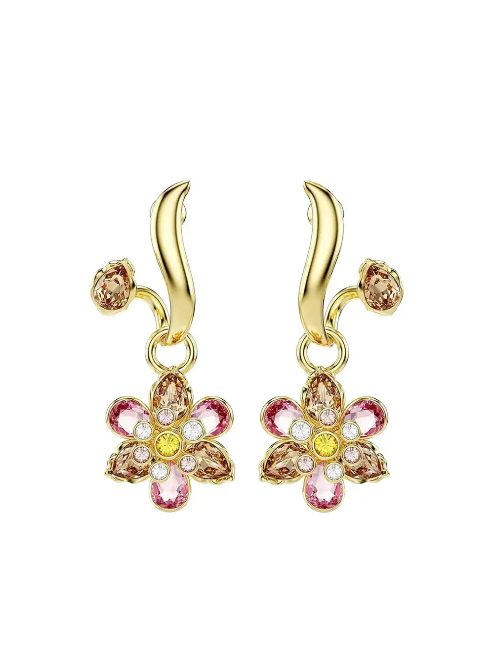 Серьги с цветочным мотивом Idyllia (набор из трёх штук) Swarovski, золотистый
Серьги с цветочным мотивом Idyllia (набор из трёх штук) Swarovski, золотистый