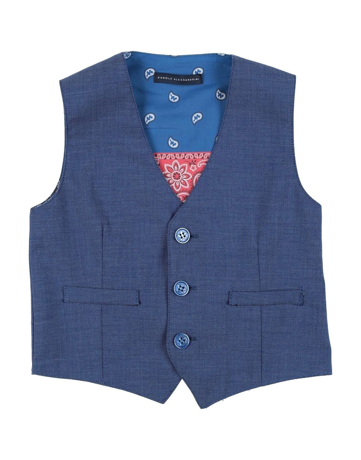 Жилет для ребенка Daniele Alessandrini, синий
Жилет для ребенка Daniele Alessandrini, синий