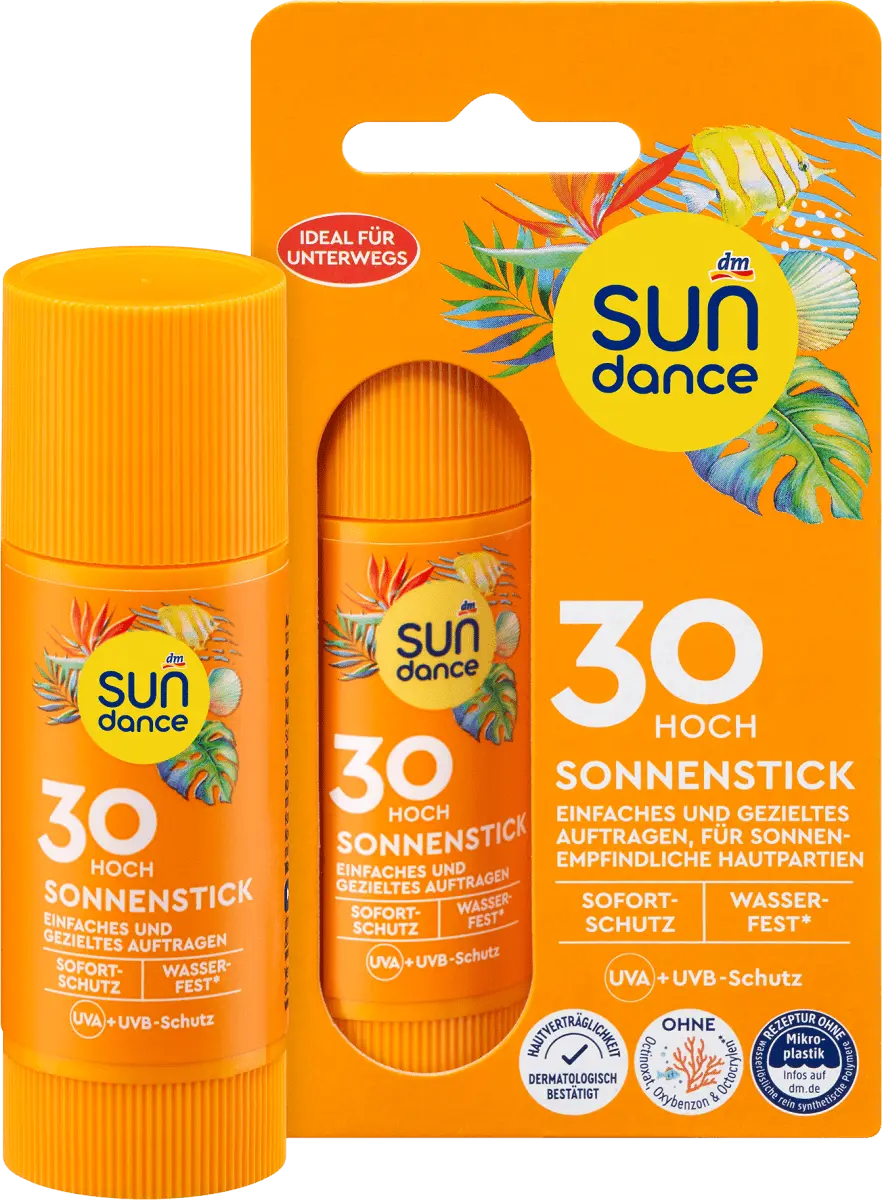 Солнцезащитный стик SPF30 20 г. SUNDANCE
Солнцезащитный стик SPF30 20 г. SUNDANCE