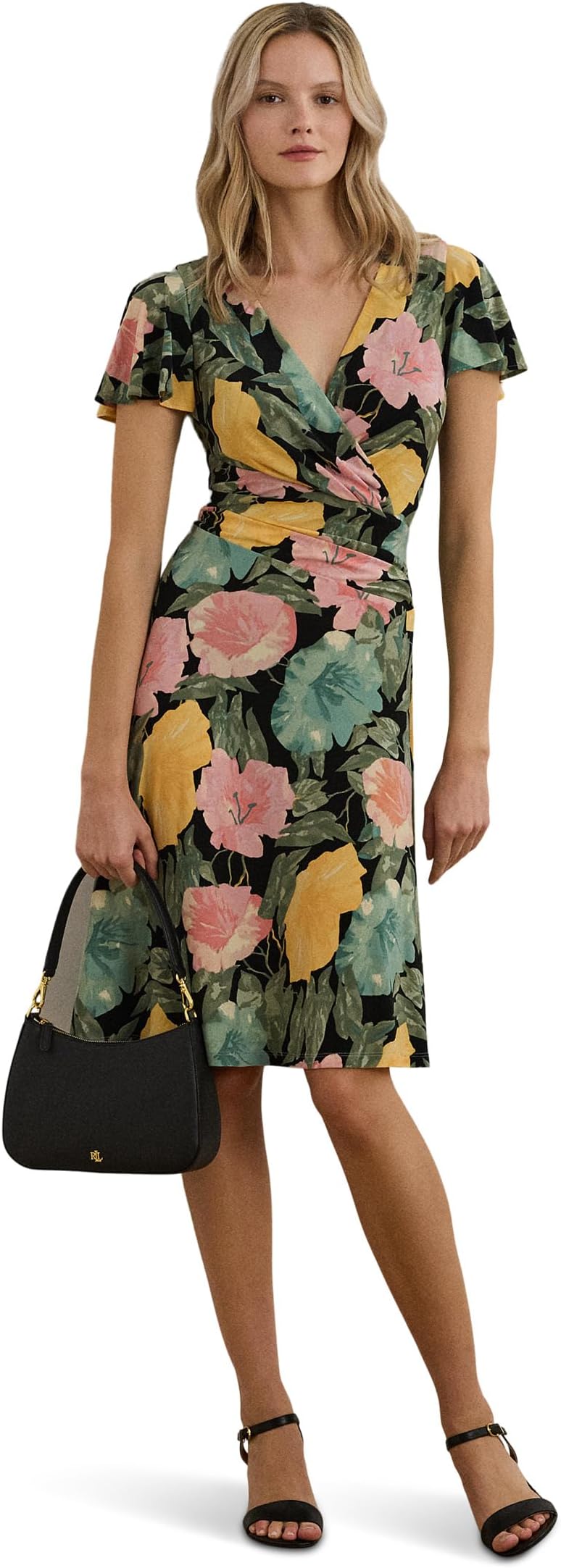 Платье Lauren Ralph Lauren Floral Stretch Jersey Surplice Dress, Black/Pink/Green
Платье Lauren Ralph Lauren Floral Stretch Jersey Surplice Dress, Black/Pink/Green