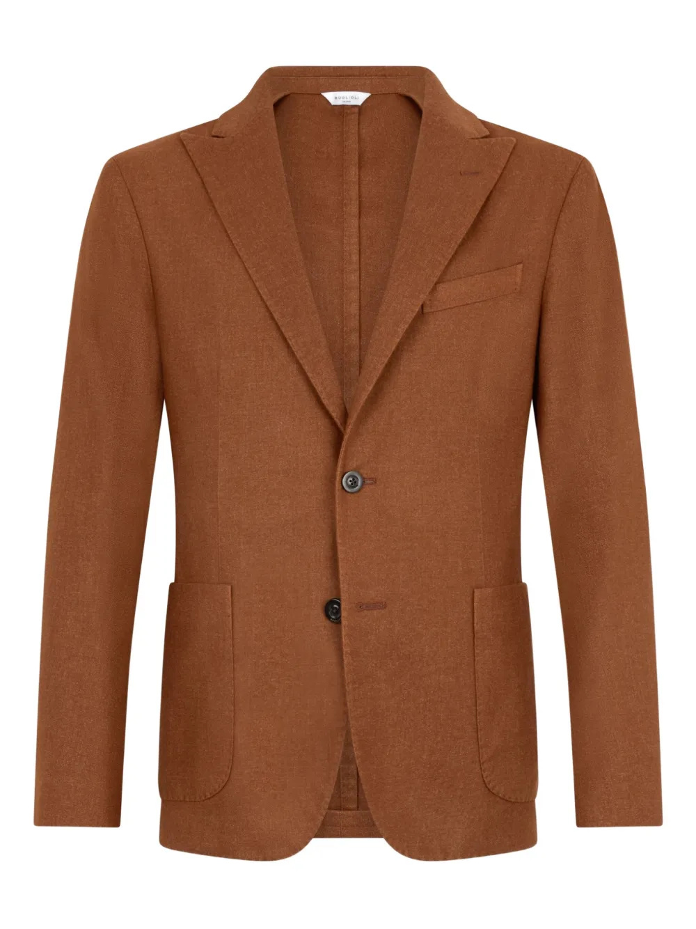 Блейзер с накладными карманами Boglioli, коричневый
Блейзер с накладными карманами Boglioli, коричневый