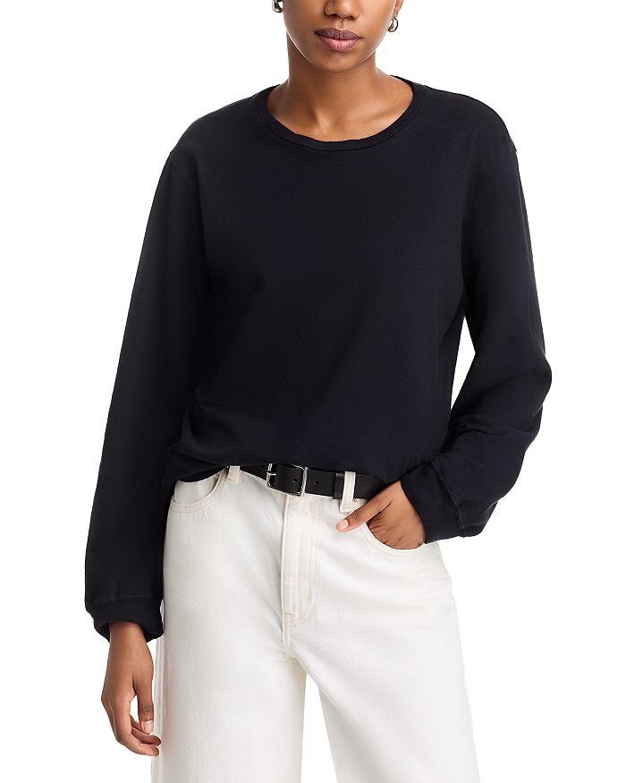 MOTHER Футболка Rowdy с длинными рукавами, черный
MOTHER Футболка Rowdy с длинными рукавами, черный