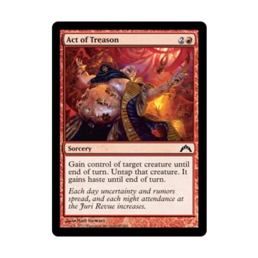 CCG Акт измены (C) (фольга), MTG - Gatecrash
CCG Акт измены (C) (фольга), MTG - Gatecrash