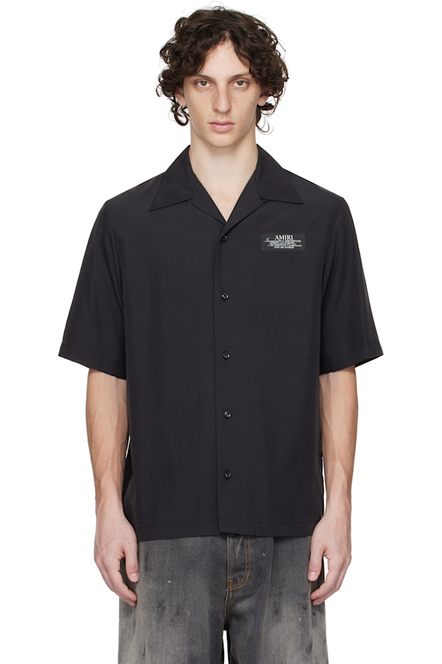 Рубашка для боулинга Amiri spirit Amiri, черный
Рубашка для боулинга Amiri spirit Amiri, черный