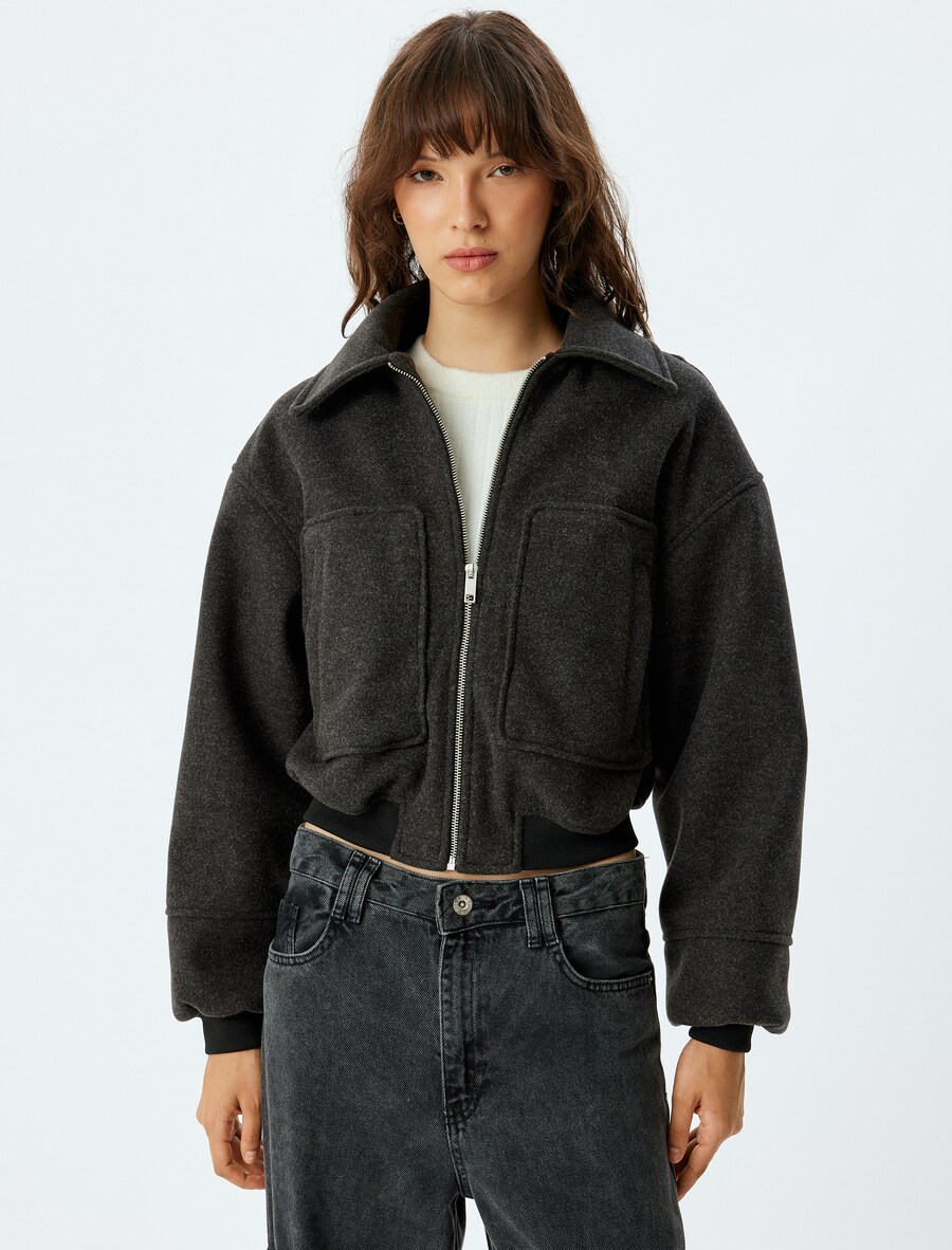 Куртка межсезонная Koton, антрацит
Куртка межсезонная Koton, антрацит