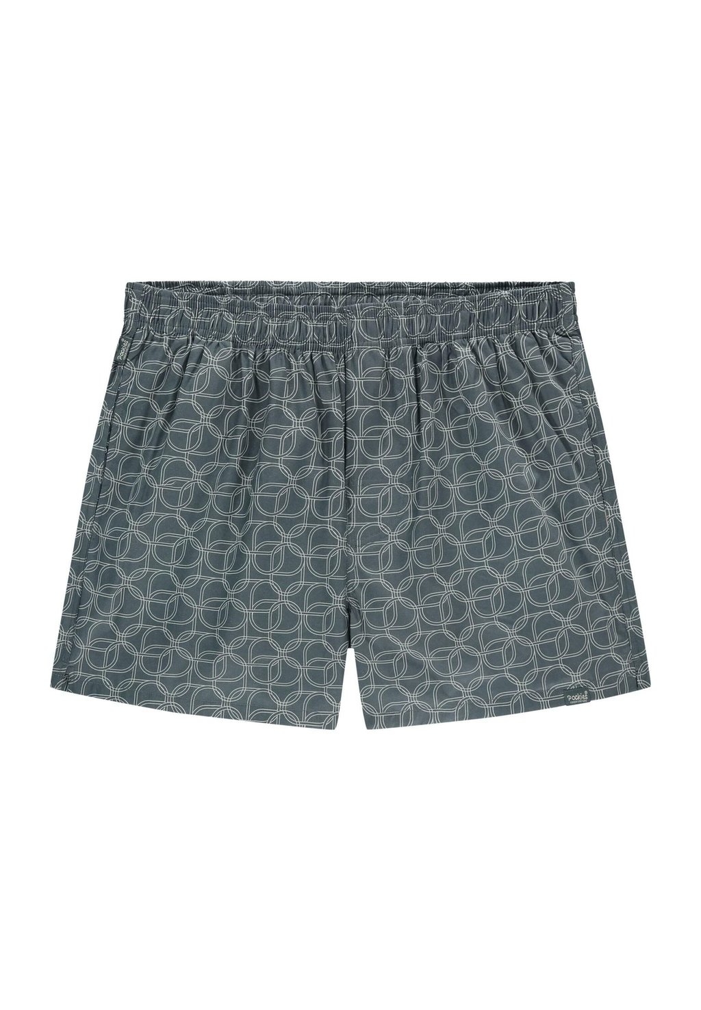 Шорты-боксеры SHACKLES Pockies, сине-зеленый 
Шорты-боксеры SHACKLES Pockies, сине-зеленый