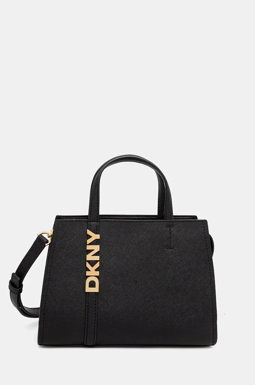 Кожаная сумочка Dkny со съемным ремнем, черный
Кожаная сумочка Dkny со съемным ремнем, черный