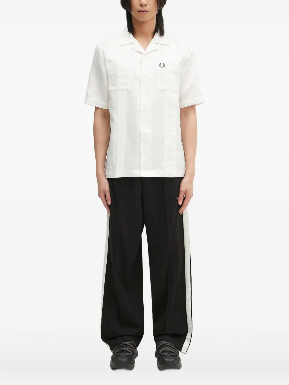 Рубашка с вышитым логотипом Fred Perry, белый
Рубашка с вышитым логотипом Fred Perry, белый